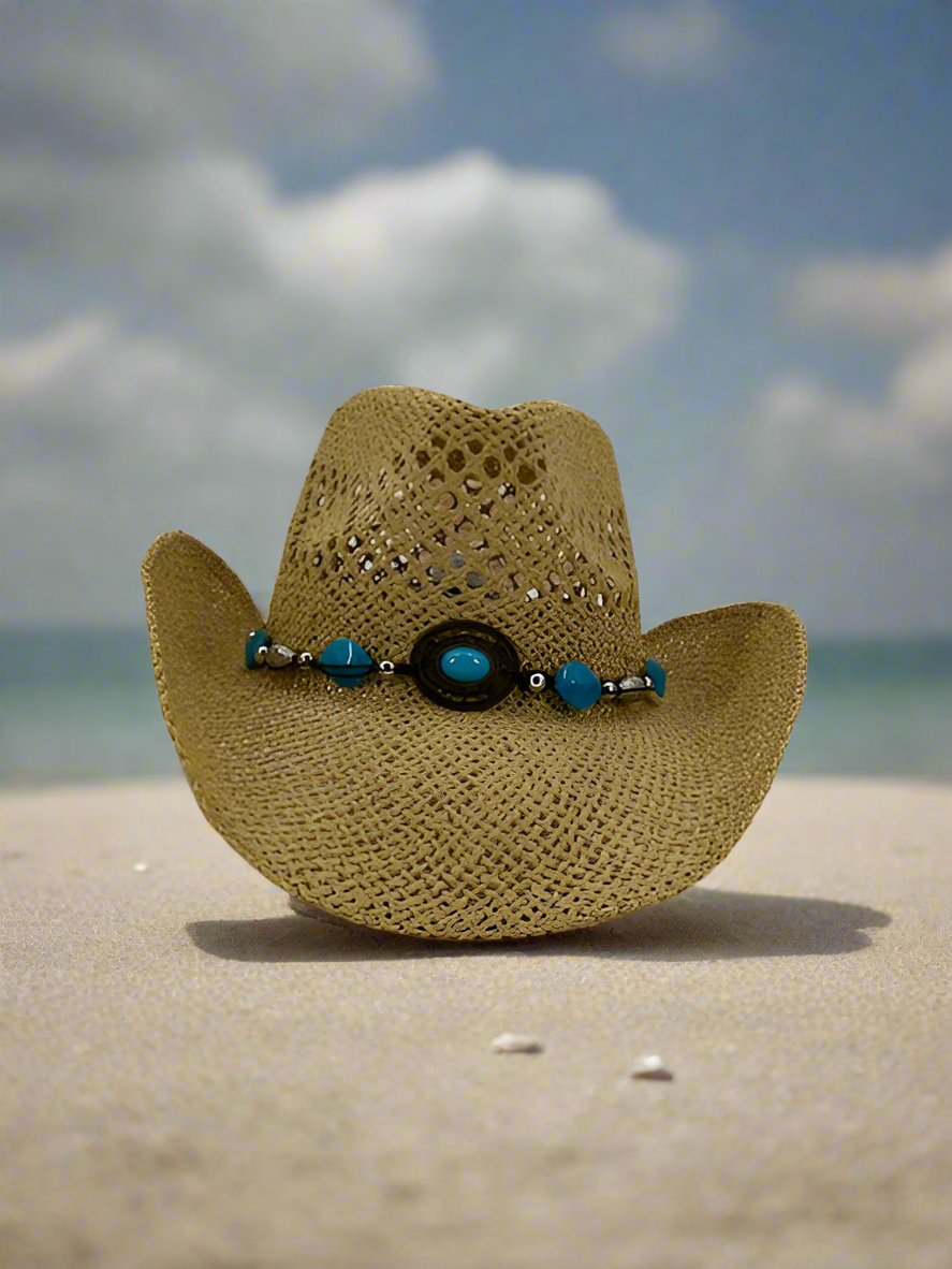 Women's Tan Cowboy Hat