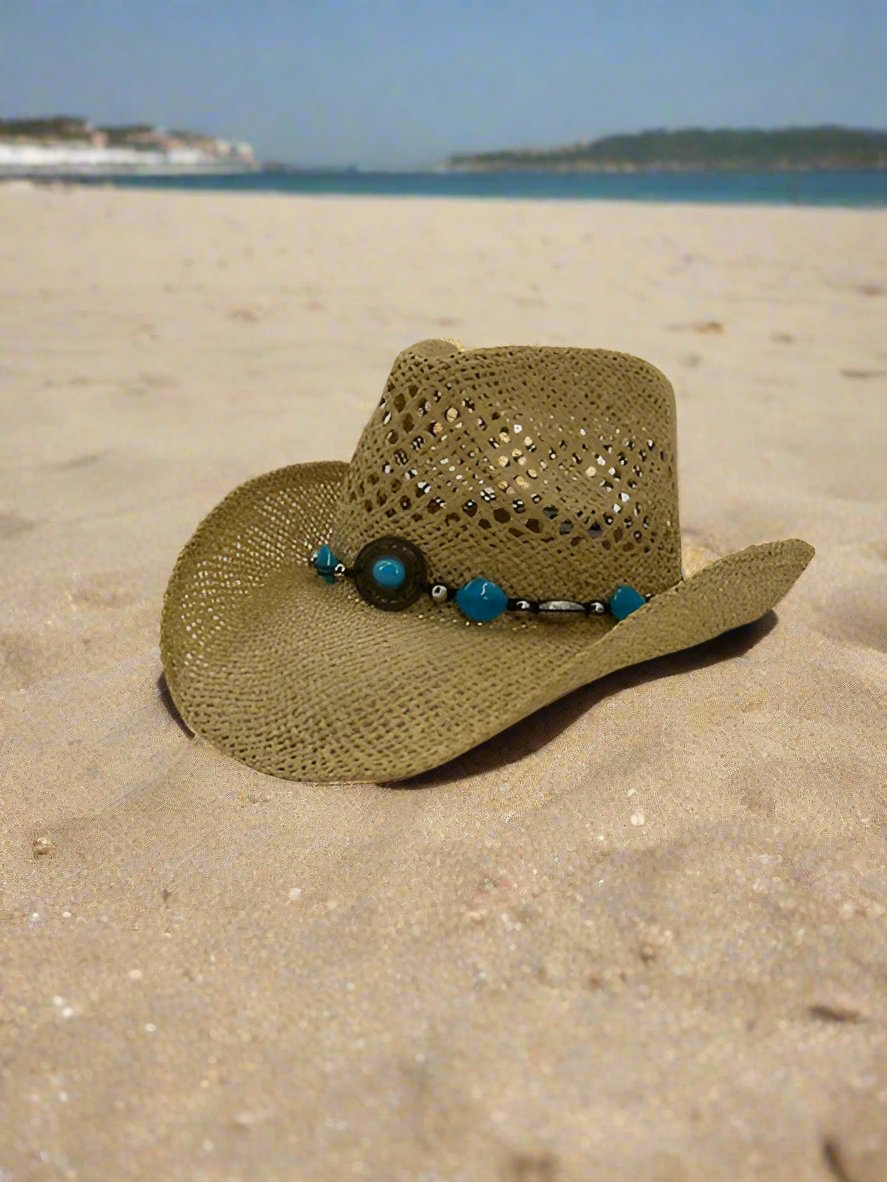Women's Tan Cowboy Hat