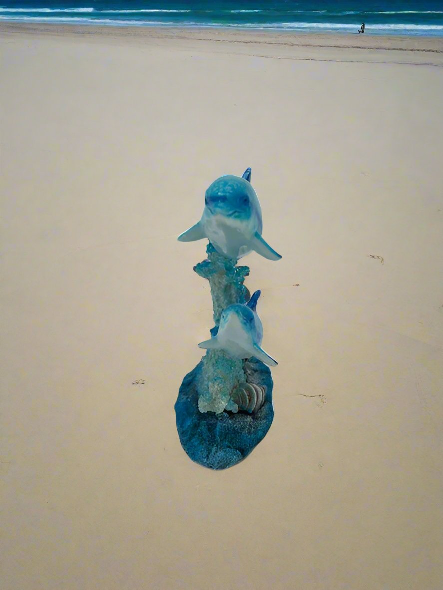 Dolphins Figurine
