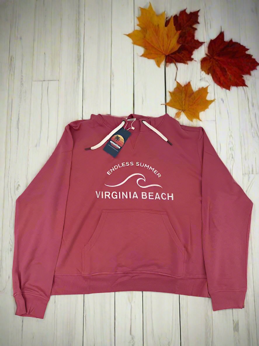 Ladies Soft Hoody Virginia Beach Endless Summer Design