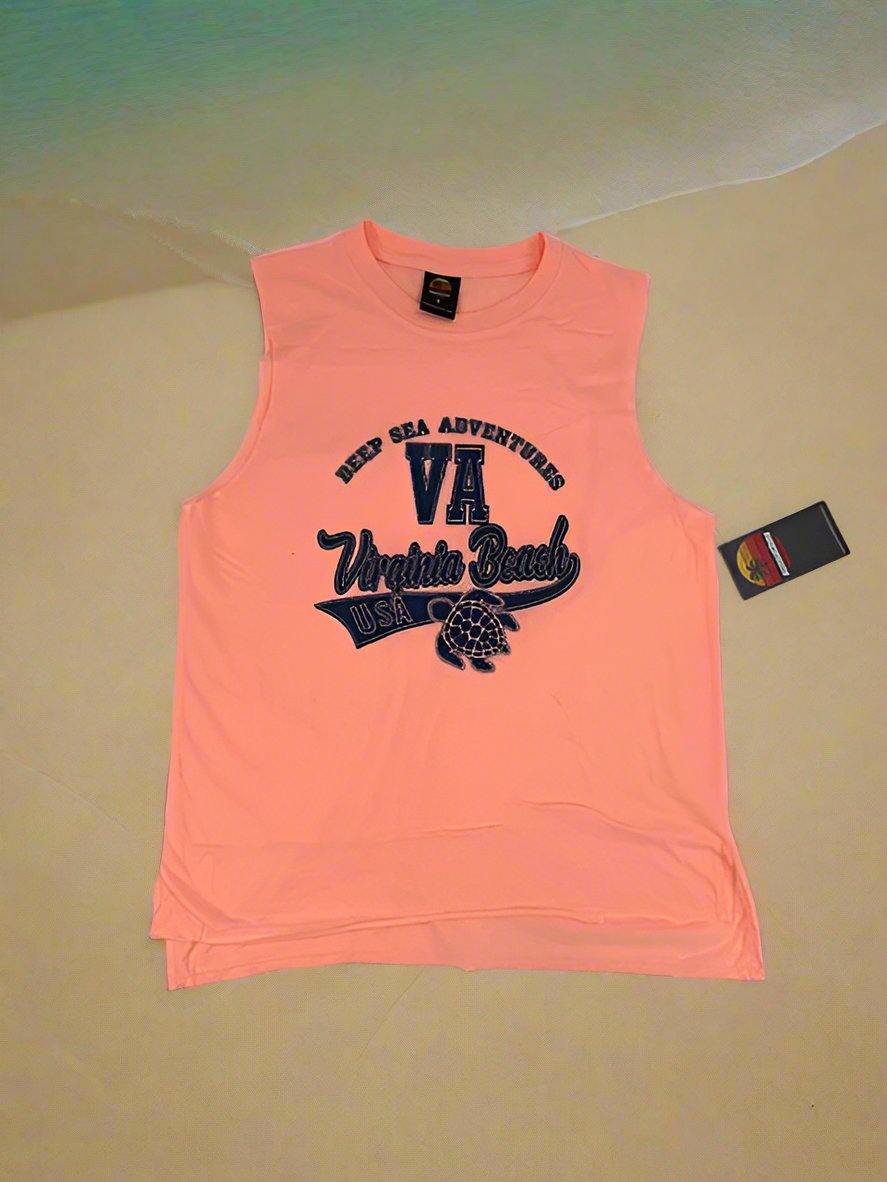Ladies Burnout Hi Lo Tank