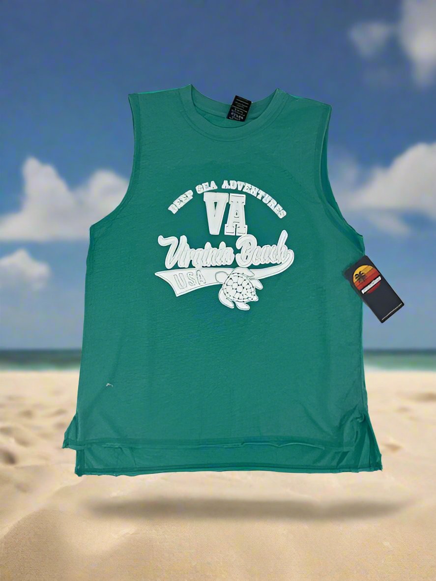 Ladies Burnout Hi Lo Tank