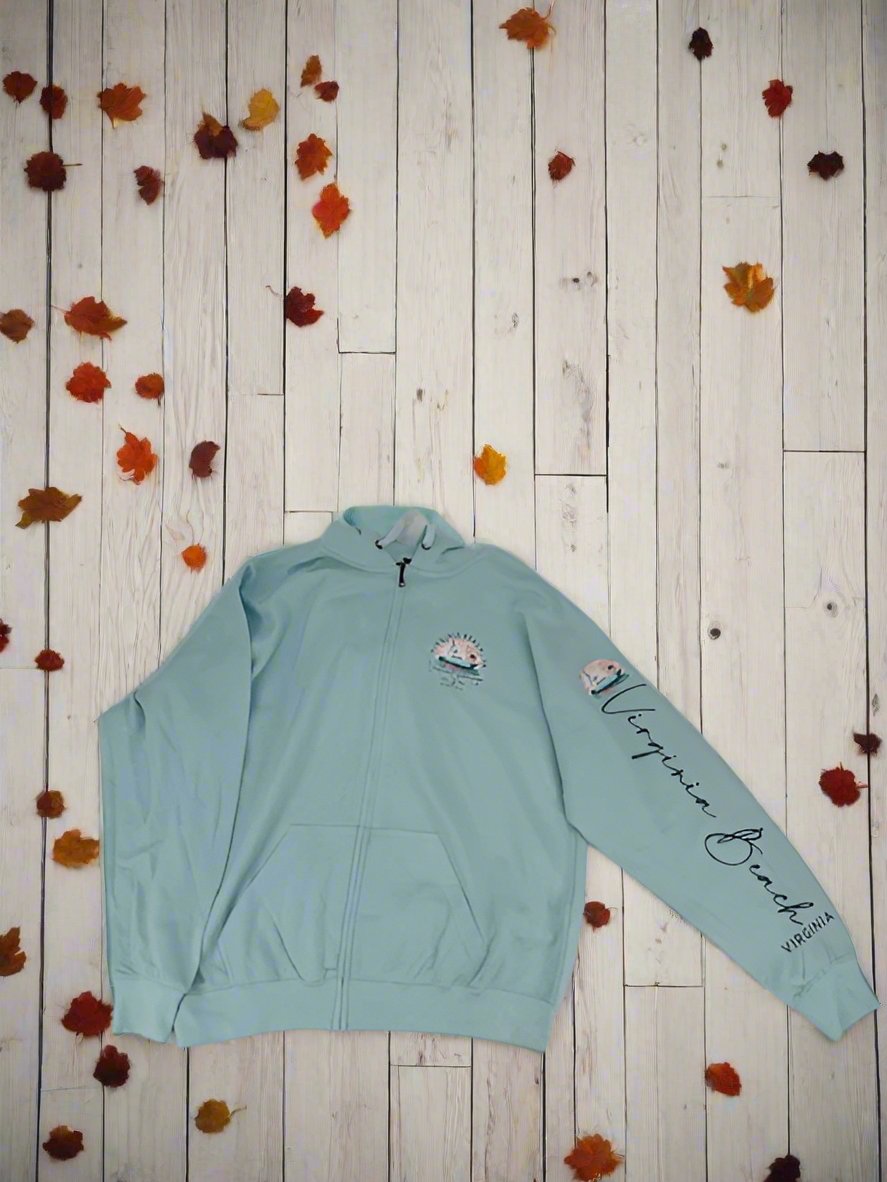 Adult Zipper Hoody - Boat Design