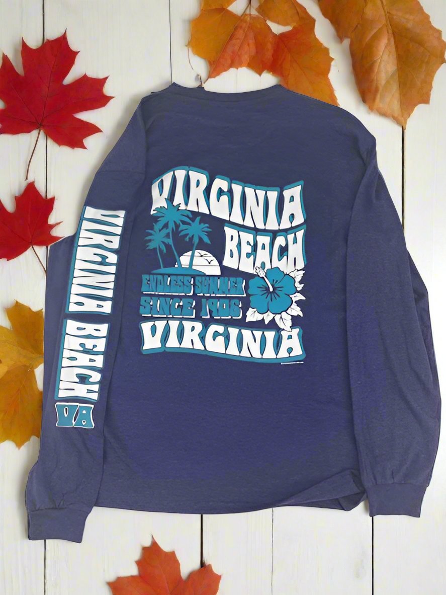 Heather Purple Long Sleeve Shirt