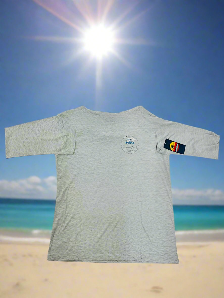 Adult Hooded Long Sleeve Shirt - Living in Salty Paradise & Forever Chasing Sunsets Design
