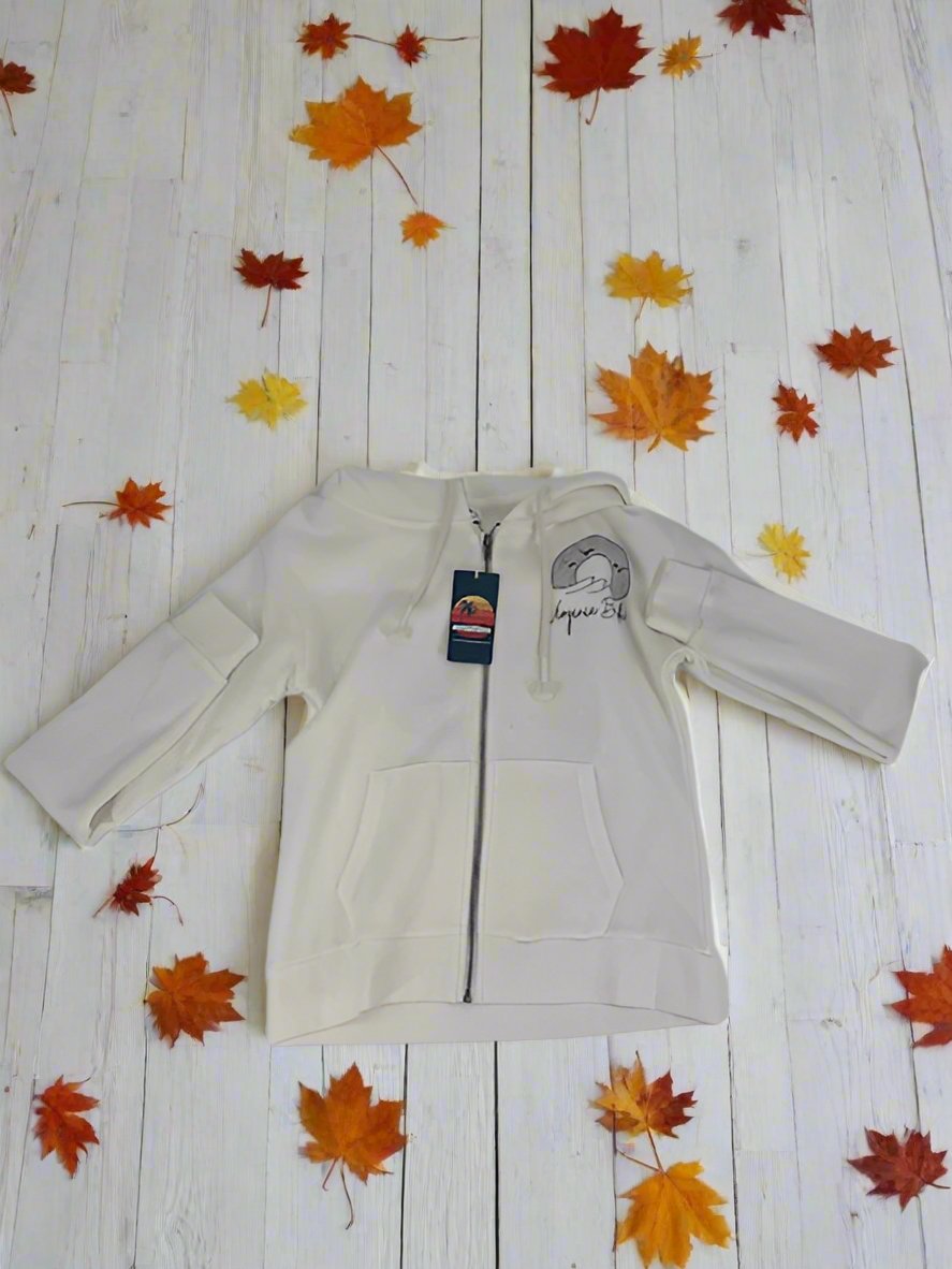 Ladies Hoody Full Zip Virginia Beach Print