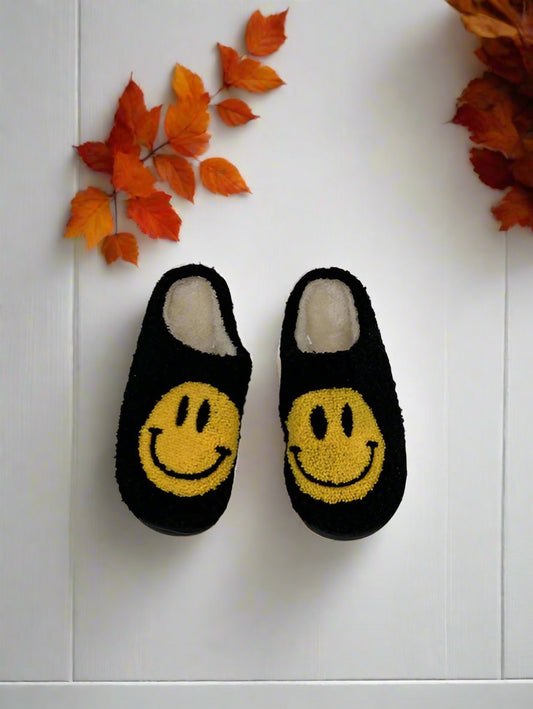 Ladies Slippers with Smile Design