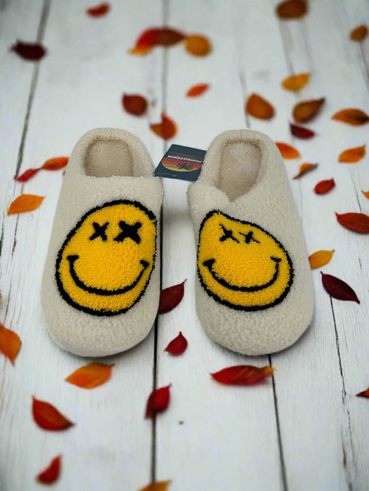 Ladies Slippers with Smile Design